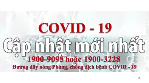 Cập nhật tình hình dịch Covid-19 tính đến 8h sáng ngày 25/3/2020. 